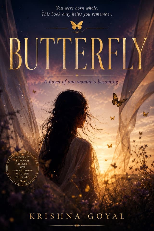 Butterfly โ a novel of one woman's becoming, by Krishna Goyal